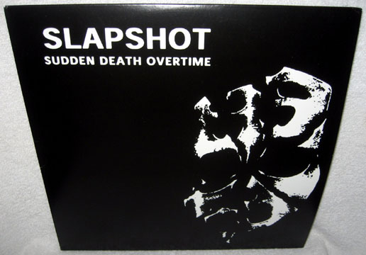 SLAPSHOT "Sudden Death Overtime" LP (Taang!) White Vinyl